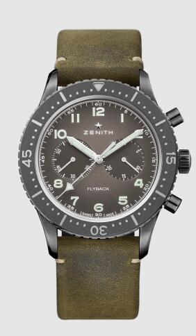 Review Zenith Cronometro Tipo CP-2 Flyback Aged Replica Watch 11.2240.405/21.C773 - Click Image to Close